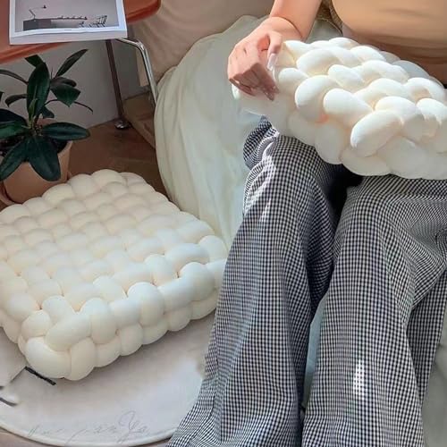 Coussin de sol en coton de qualité supérieure pour dossier de lit et assise salon