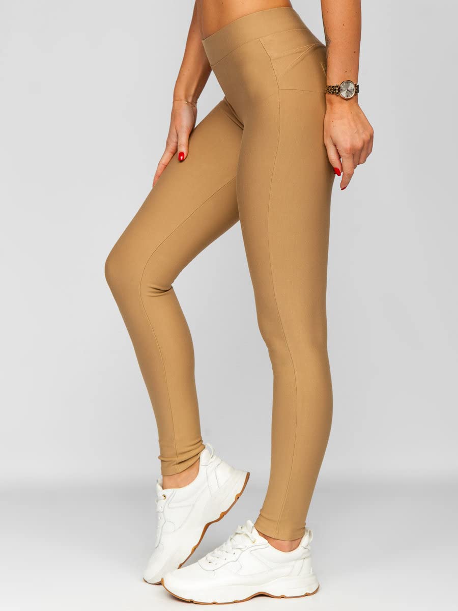 BOLF Femme Leggings Pantalon Jogging Yoga Sportif Skinny Sexy Collants Elastiques Fitness Slim Fit Sport Style Mix F6F