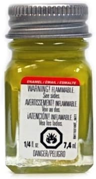 TESTORS Corporation Boys 1184TT Flat Zinc Chromate Paint, 1/4 oz