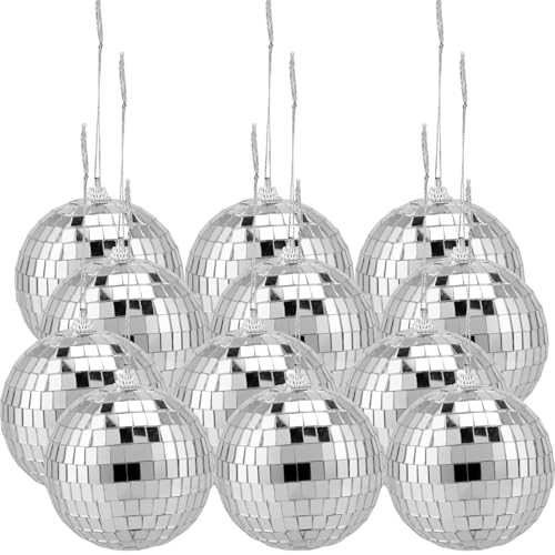 Boules disco de 8 cm pour illuminer une pièce sombre lors d'une fête