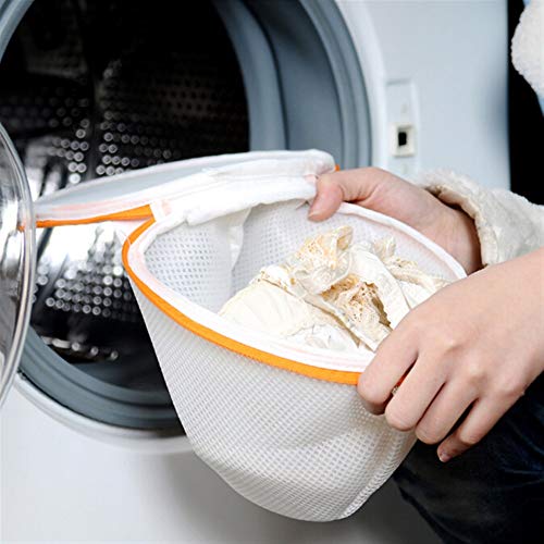 HKHJN Sac de lavage de soutien-gorge de soutien-gorge de sous-vêtements de grille cylindrique HKHJN