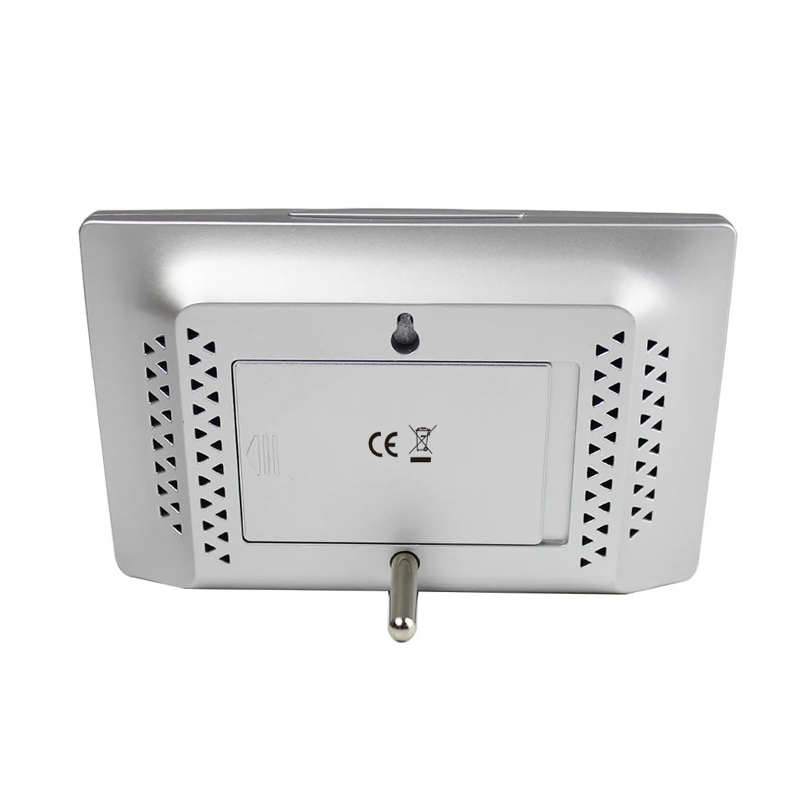 Estaciones meteorológicas, estación meteorológica inalámbrica, reloj de pared controlado por Radio Digital DCF, termómetro para interiores y exteriores, higrómetro, Sensor de pronó