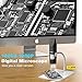 Wireless Digital Microscope, Pancellent 1080P 50X to 1000X Magnification Microscopy with 8 LED, USB Handheld Camera with Light Compatible for iPhone Android, iPad Windows Mac