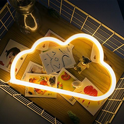 Chronos Neon Sign Wall Hanging Light – Battery & USB Operated ...
