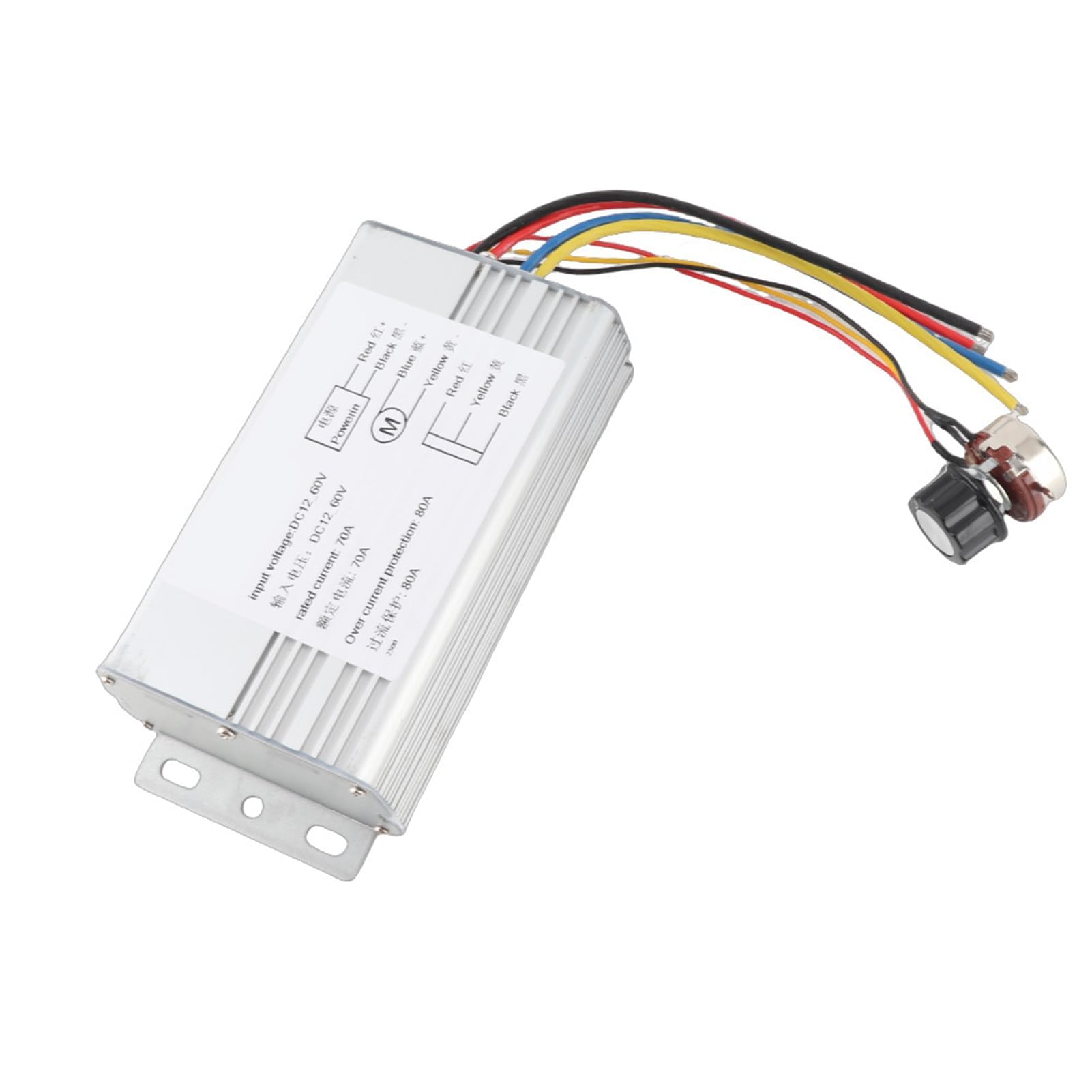 Controlador de Velocidad del Motor PWM DC del Motor 12V-60V 70A DC PWM, Controladores Controladores de Velocidad del Motor Interruptor del Controlador de Control de Velocidad de