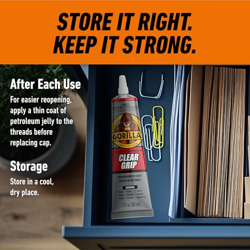 Gorilla Clear Grip Adhesive for Diamond Art & Jewelry 3 oz, 1 Pack - image 7
