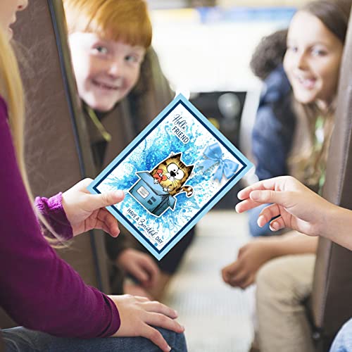 Globleland 8.3X5.8In Cat Clear Stamps Lovely Cat Silicone Stamps Wish Words Rubber Transparent Rubber Seal Stamps For Card Making Diy Scrapbooking Crafting Decoration #TOP5