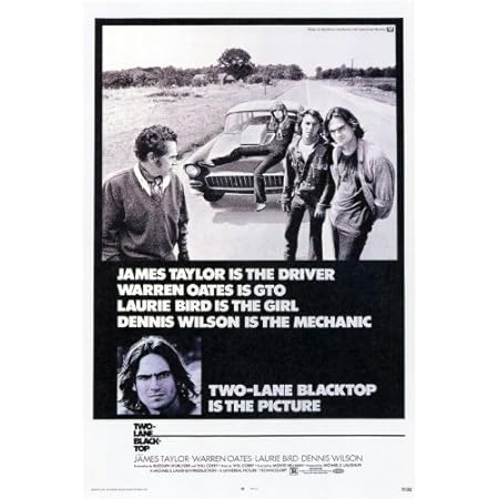 Amazon Com Movie Posters 27 X 40 Two Lane Blacktop Prints Posters Prints