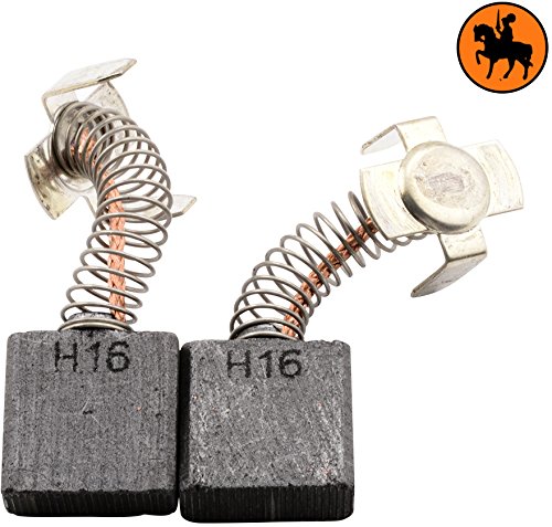 Buildalot Specialty Kohlebürsten ca-17-44481 für Hitachi Schleifer G 23UB - 7x17x17mm - Mit automatischer Abschaltung - Ersatz für Originalteile 974611Z, 999044, 999074 & 999081Z