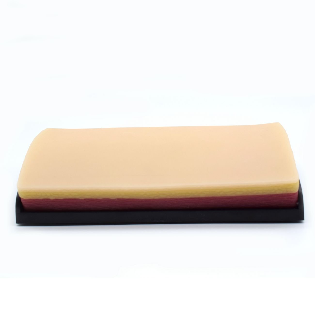 Training Suture Pad Skin Model Practice with Curved Base, Anti-Slip Rubber Stoppers, 3 Layers, Reusable for Student Nurse,Reusable and Durable (7" X 4.3" X 1") — Amazon image 2