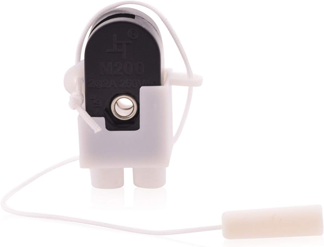 Greenway Maintained Manual Reset 2A 250V AC On-Off Cord String Pull Switch Light Lamp Electrical UK Seller