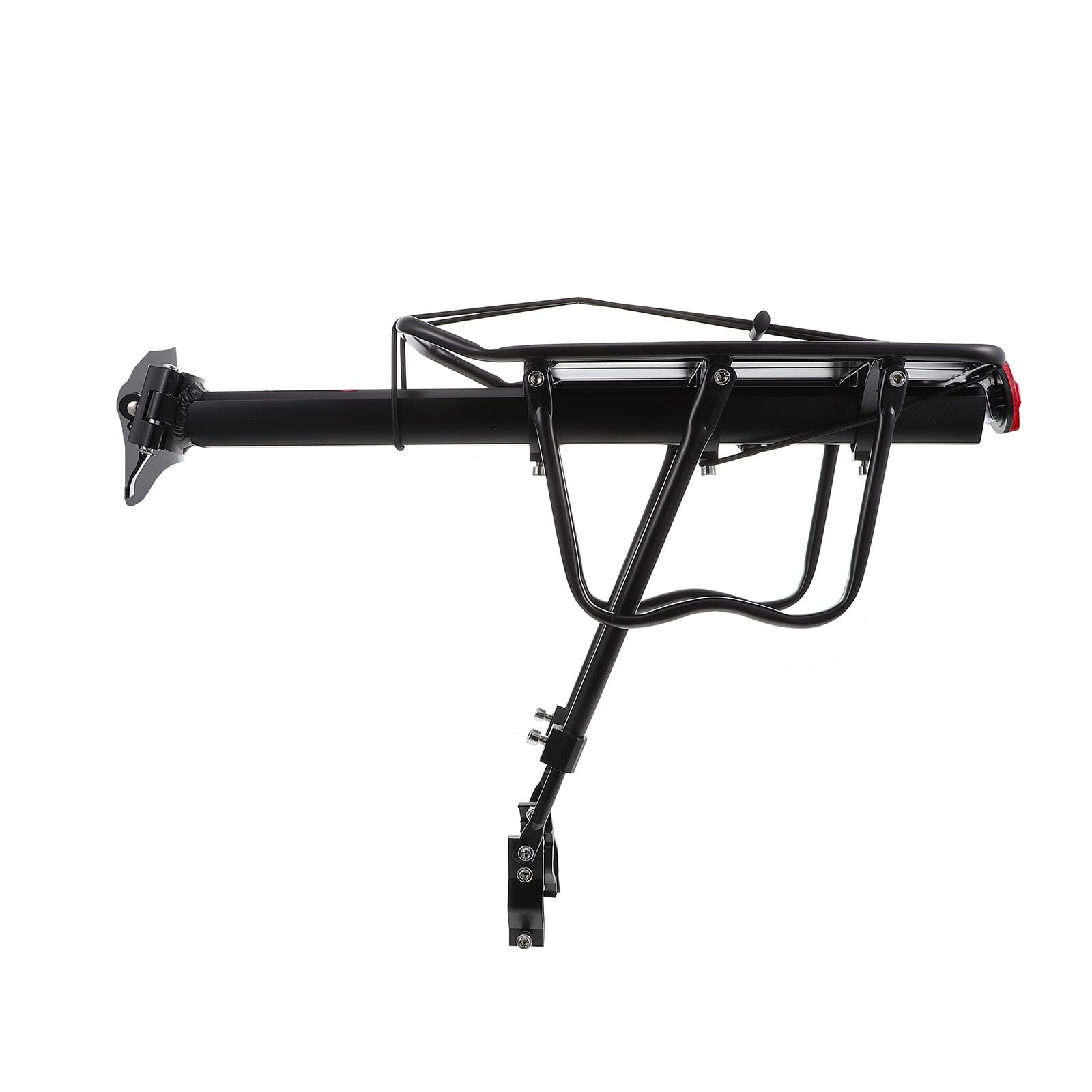 Detachable Bike Rear Cargo Rack, Aluminum Alloy for Folding Bikes