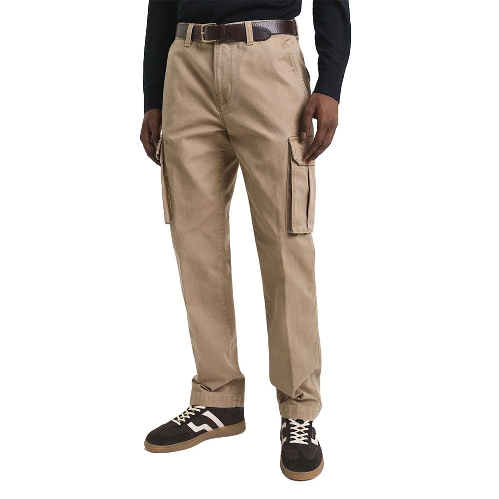 GANT 1505362 Regular Fit Cargo Pants 34 Beige