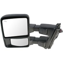Tow Mirror Power Heated Left for Ford F250 SuperDuty 2010-2012