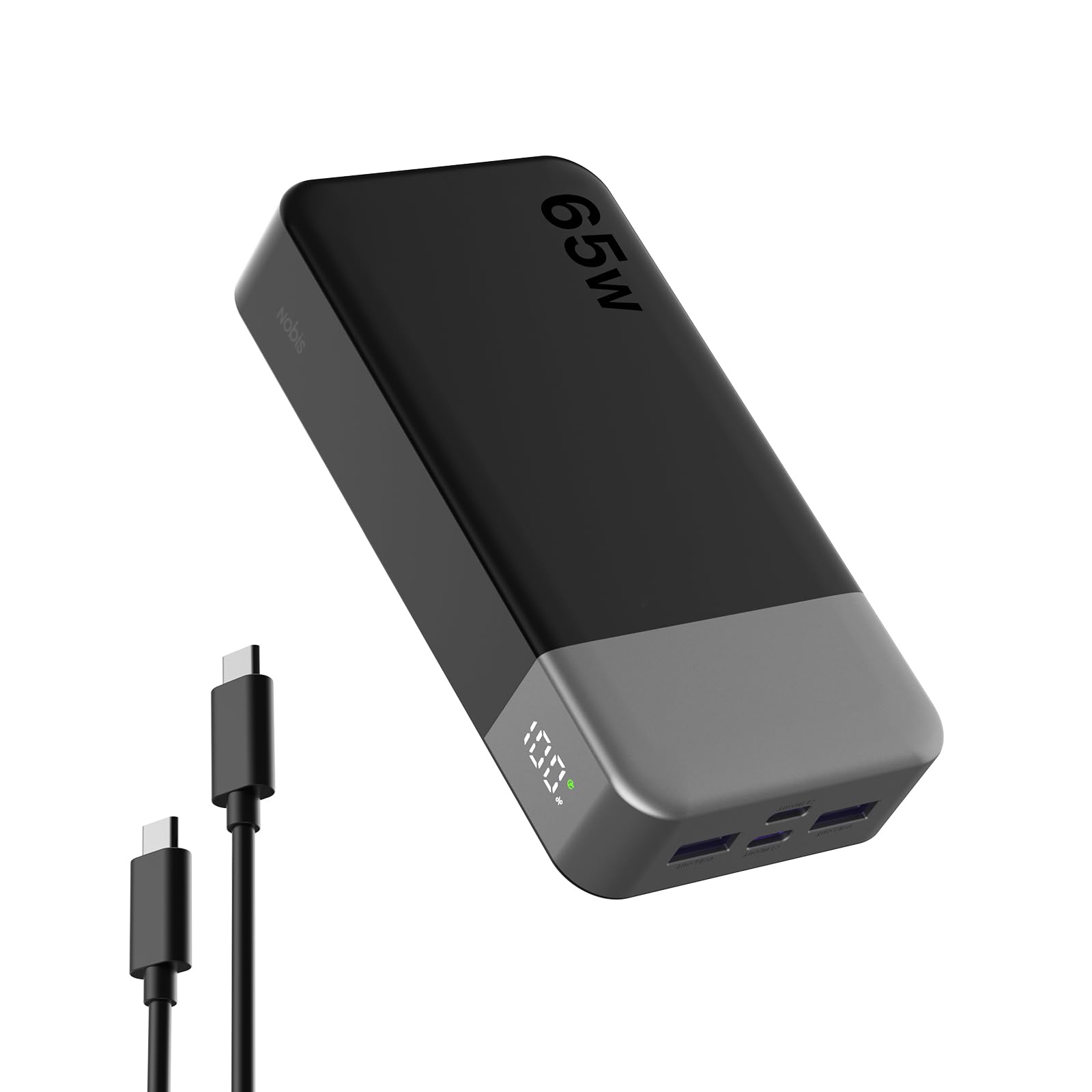 Amazon.com: NOBIS 20000mAh Battery Pack Power Bank 65W Power Bank