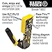Klein Tools Coax Cable Installation Kit + Modular Crimper/Stripper/Cutter