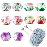 BOHUIZ 10 Stück 10 Stück Maschenstopper für Stricknadeln, Stricknadel Stopper mit...