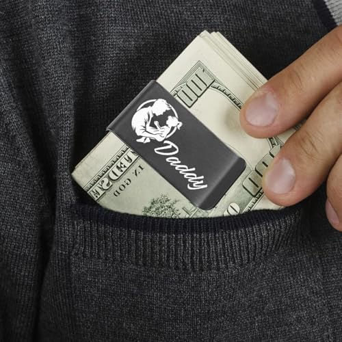 Gym-Friendly Money Clip: Men's Anti-Scan Wallet, Lightweight & Secure Card Keeper4