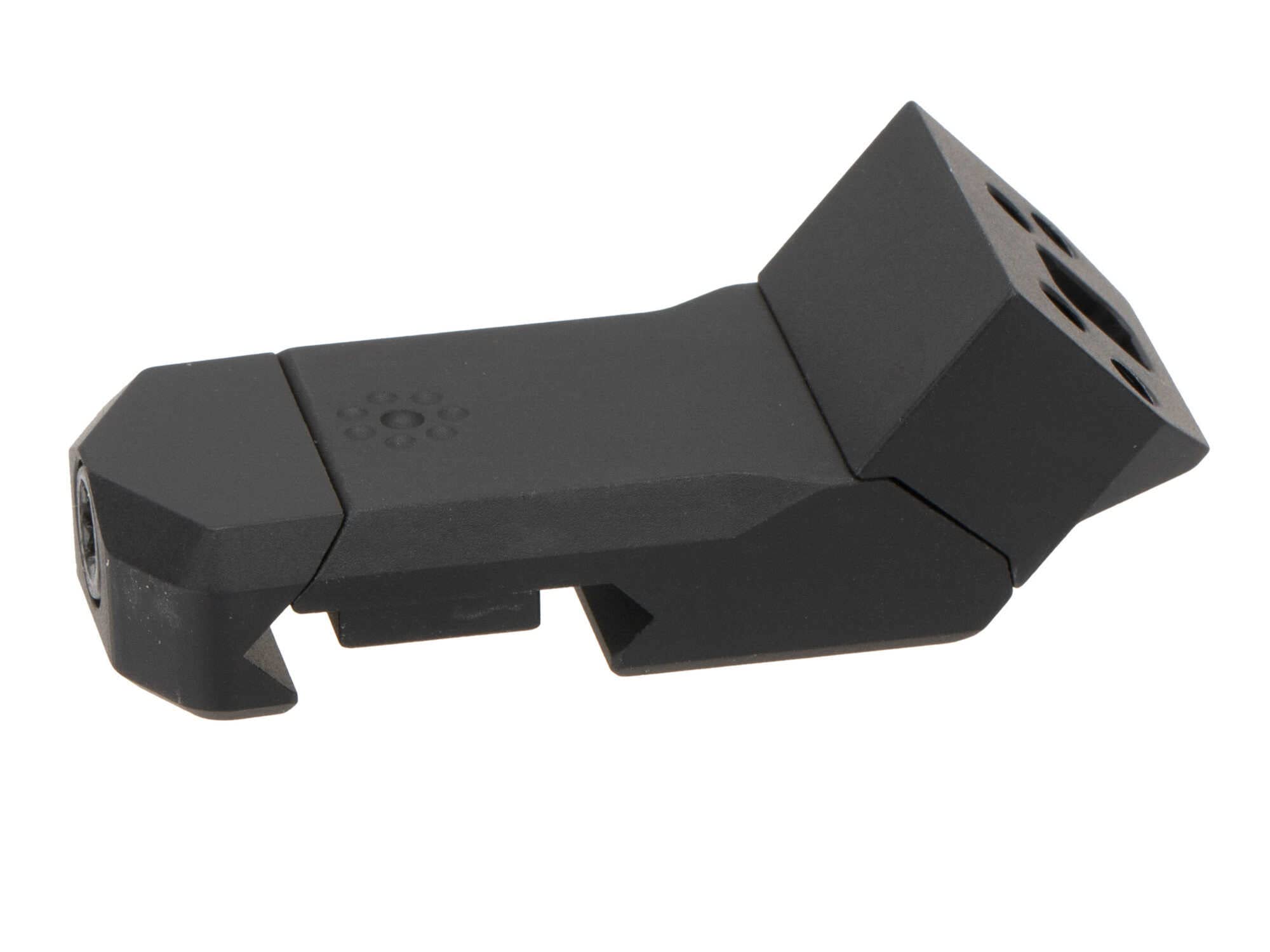 Arisaka Defense Offset Optic Mount Base Black, Modular Design for Picatinny