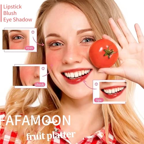 Baorder 4PCS Korean Lip Gloss Set, Lip Tint Stain Set,Mini Liquid Water Tint,Moisturizing Natural,Long Lasting Waterproof,Multi-Use Lip and Cheek Tint(Apple& Strawberry& Watermelon& Cherry) - Image 6