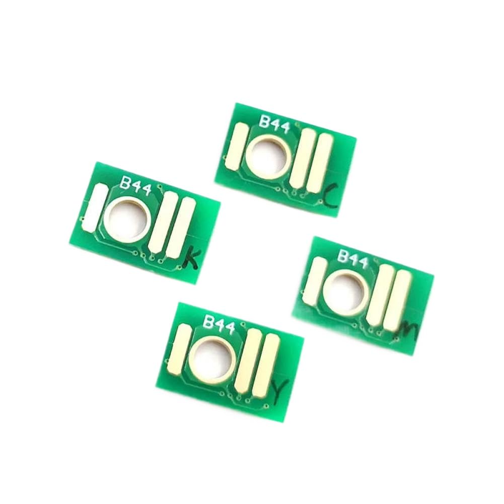 Chip per cartuccia d'inchiostro monouso a 4 colori da 200 ml compatibile con le stampanti DE100 DE-100 DE 100(1SET(KCMY))