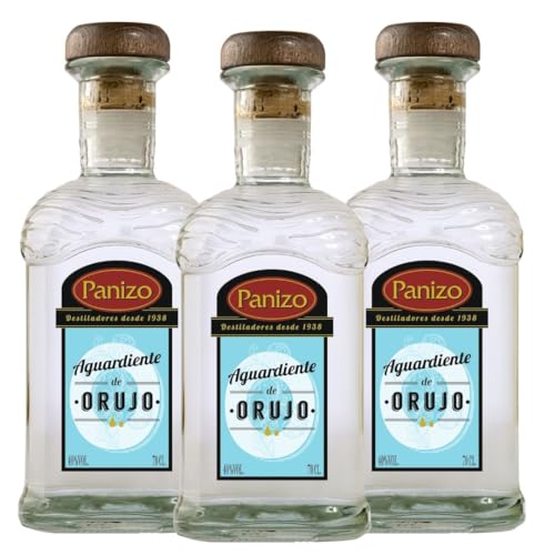 Pack descuento Aguardiente de Orujo Panizo. 3 Botellas
