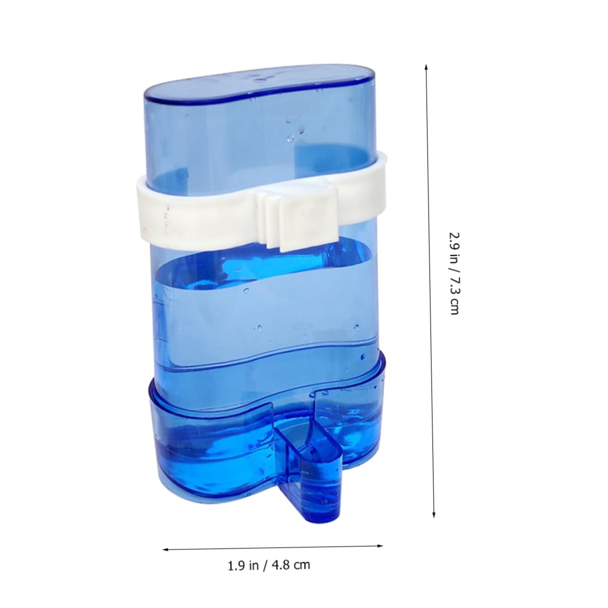 12 Piezas Comedero Automático para Pájaros y Loros Comedero para Loros De Material Resistente para Uso Jaulas o Exteriores Dispensador De Agua