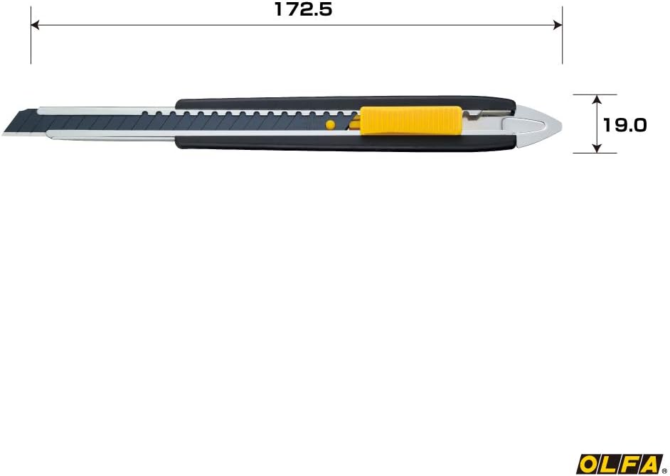 OLFA Snap-off Utility Knife Long 185B