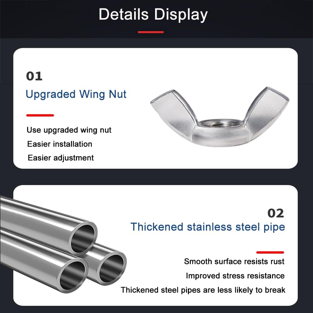 Soporte Fregadero Bajo Encimera de Alta Resistencia, Ajustable Pies de Cocina para Fregadero de Cocina y Baño, Soporte Pila Lavadero Acero, Carga Máxima 200 KG(12 cm,30-40 cm)