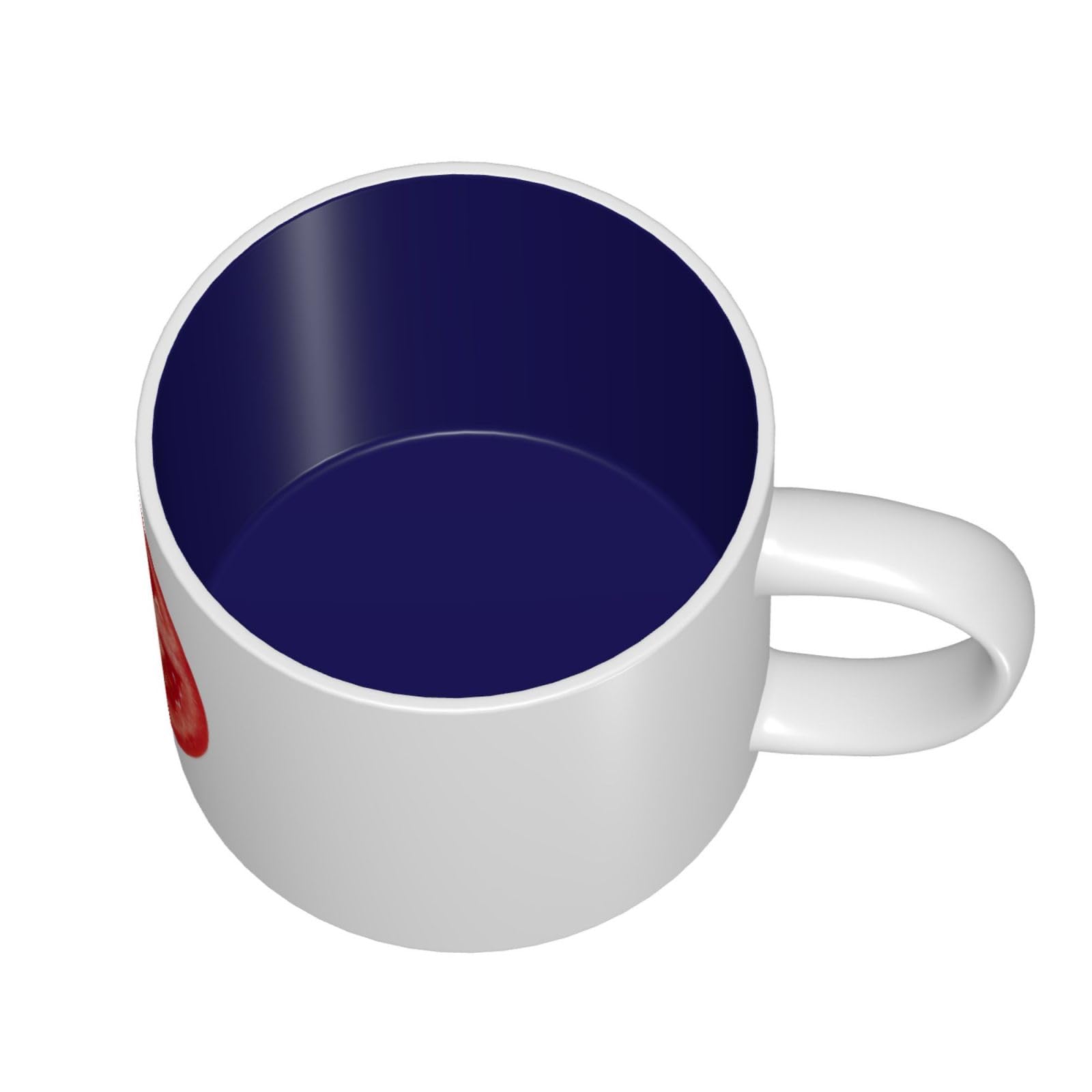 Kawałek pomidora drukowane kubki ceramiczne o dużej pojemności kubek do kawy