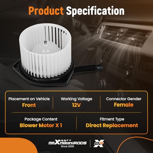 Image of maXpeedingrods HVAC Heater Blower Motor Fan Assembly for Suzuki Grand Vitara 06-13 7415076K11
