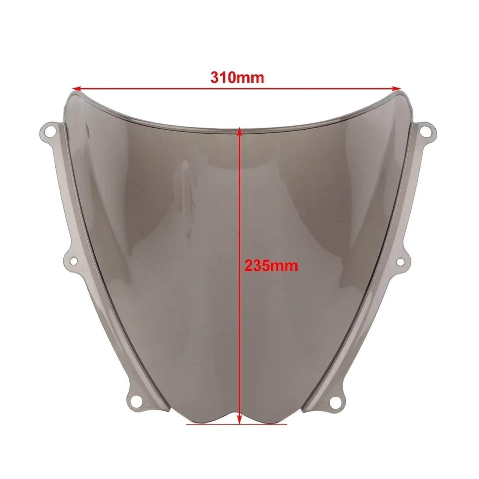 CUPOLINO Per Suzuki GSXR1000 Per GSX-R 1000 K7 2007 2008 Parabrezza Per Moto A Doppia Bolla Parabrezza Spoiler