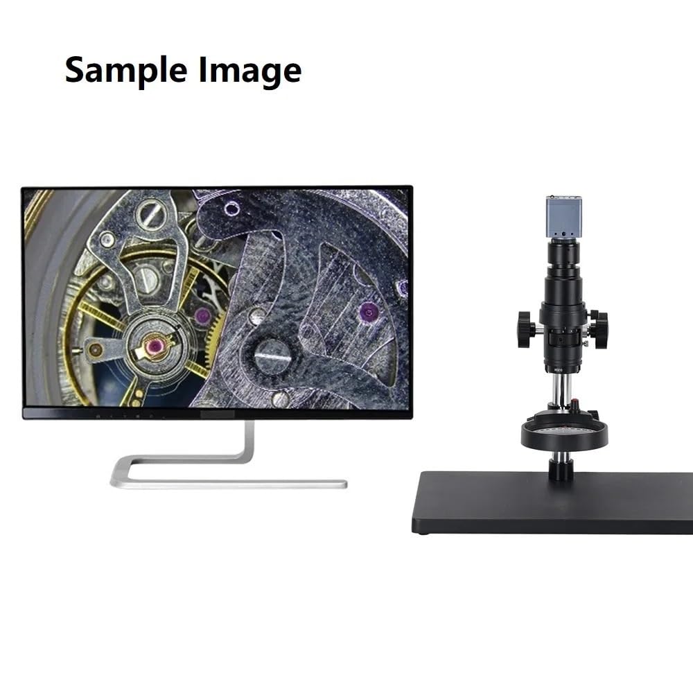 Microscopio digitale 4K UHD, autofocus, lente 120X per applicazioni industriali, perfetta per la riparazione del telefono e la saldatura PCB
