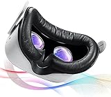 SAQICO Face Pad & Face Cover Cushion Replacement Compatible with Oculus/Meta Quest 2 -VR Accessories Facial Interface Bracket Foam Soft Silicon & Comfortable Leather Sweat-Proof Anti-Leakage Nose Pad