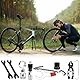 GOIEHIR Kettenpeitsche und Abzieher Set, 9 Stück Fahrrad Kettenpeitsche, Ritzelabnehmer, Cassette Lockring Tool, Kassettenabzieher, Geeignet für Kassetten-Kranz