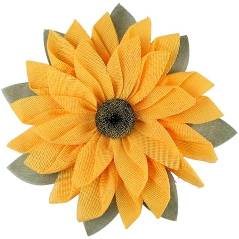 Peryiter 16.54 Inch Sunflower Wreath Cover