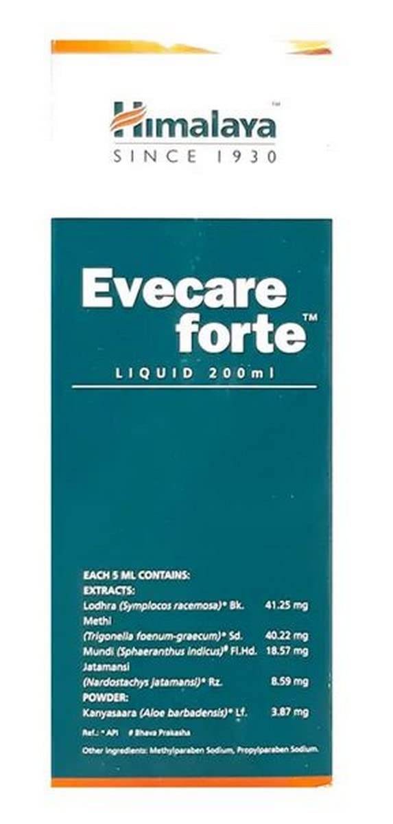 Himalaya Evecare Forte - Bottle of 200 ml Liquid - Image 3 thumbnail