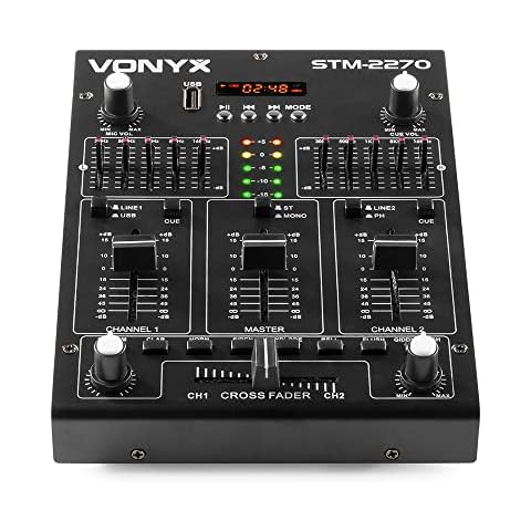 Skytec STM2270 Bluetooth DJ Mixer with Effects Cover