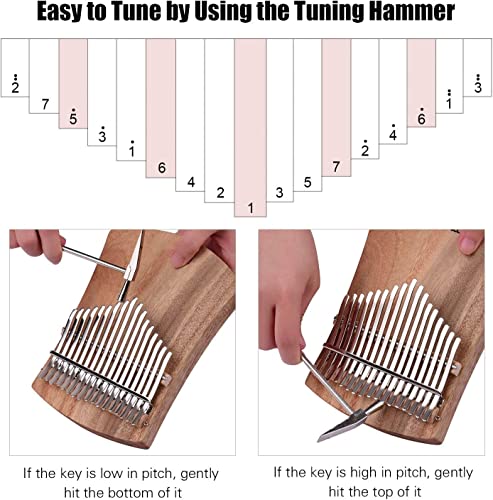 Générique Mini Doigt Kalimba Pouce Piano 17 Touches Pouce Piano Kalimba Camphre Bois C Ton avec Sac Fourre-Tout… - Les Beatles, Paul McCartney, John Lennon, RIngo Starr, George Harrison Générique Mini Doigt Kalimba Pouce Piano 17 Touches Pouce Piano Kalimba Camphre Bois C Ton avec Sac Fourre-Tout… – Image 4