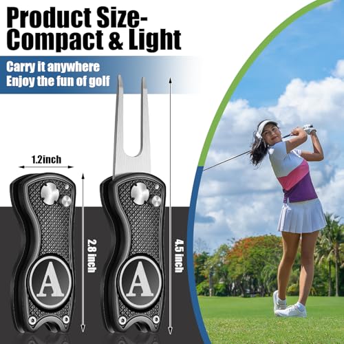 image for Sonwyoung Golf Divot Repair Tool with Letter Custom Monogrammed Initia