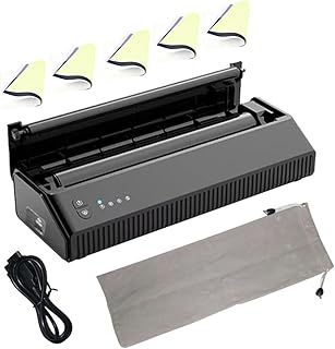 Domary USB+BT Tattoos Printer Thermal Tattoos Pattern Stencil Machine APP One-Click Printing Compatible with Computers Cel...