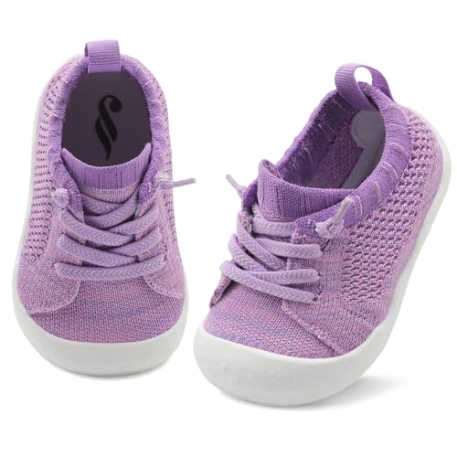 Image of JIASUQI Baby Shoes for Toddler Boys Girls Sneakers Slip on Walking Shoes for Babies