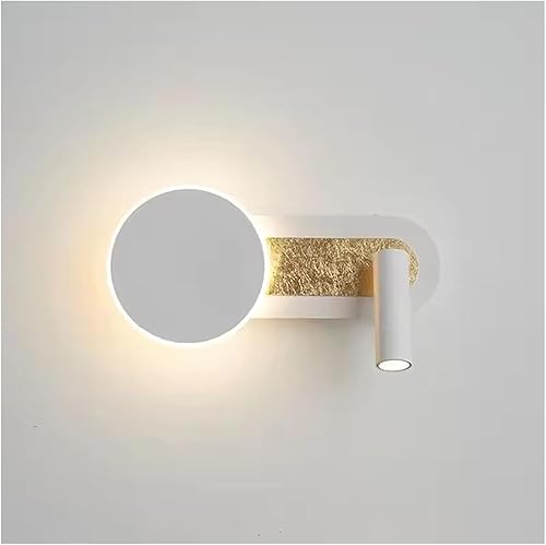 Aplique de pared LED moderno, lámpara de noche con interruptor, luminaria Interior para estudio, habitación de hotel, luz de lectura, foco