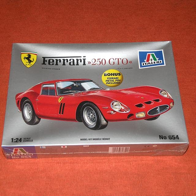 Amazon | 希少なシュリンク イタレリ フェラーリ250GTO メタルピン付 1