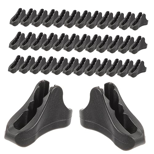 GOOHOCHY Multifunctional Tent Rope Tensioner 50Pcs Wear-Resistant Rope Fasteners Easy Rope Length Adjustment