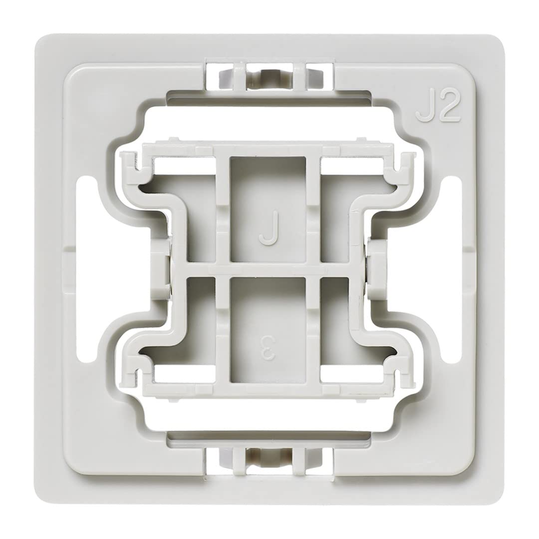 eQ-3 Adapter-Set Jung J2 für Markenschalter, 20er Set, Adapter für Homematic IP Aktoren für Markenschalter, 103478A1