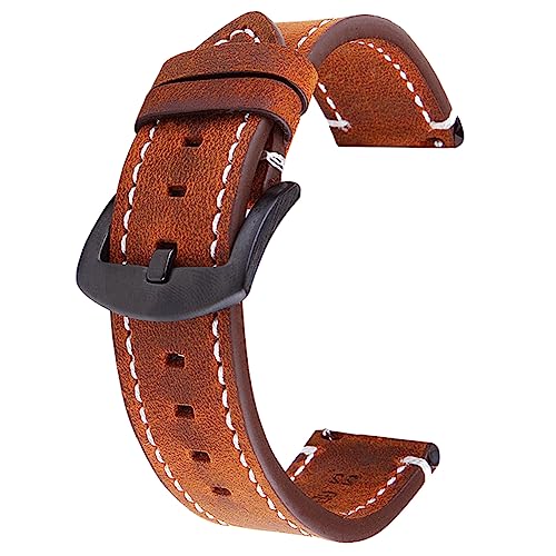 Holibanna 1pc Watch Band Retro Style Strap Compatible and Gear Dark Brown Replacement Wristwatch Accessory Easy to Install and Comfortable to Wear