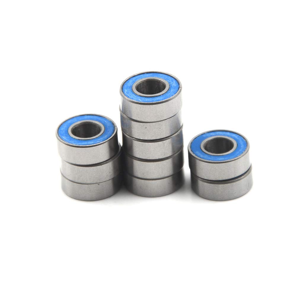 10pcs/lot 5 * 11 * 4 Mm for Printer for Functional Mechanical Parts MR115ZZ MR115 2RS Mini Ball Bearing