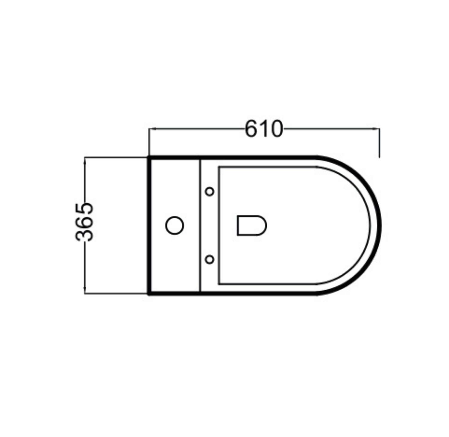 Pack Inodoro Completo Redondo de Fondo Reducido con Cisterna y Tapa Extrafina con Caída Amortiguada + Bidet a Suelo de Baño Redondo