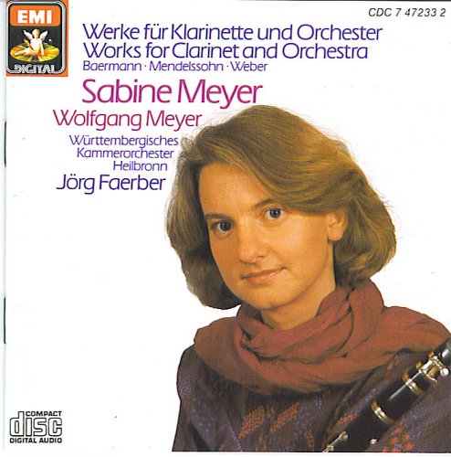 Werke für Klarinette und Orchester (Works for Clarinet and Orchestra) [Audio CD]